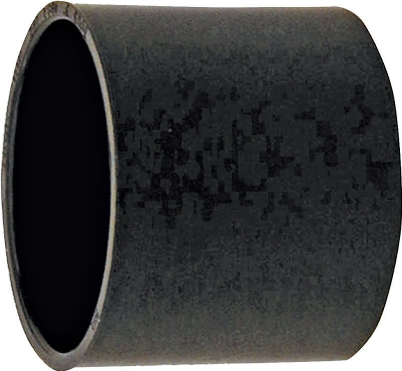 Canplas 103001BC Pipe Coupling, 1-1/2 in, Hub, ABS, Black, SCH 40 Schedule