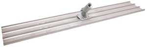 Marshalltown B45 Bull Float with Bracket, 45 in L Blade, 8 in W Blade, Magnesium Blade, Square End Blade