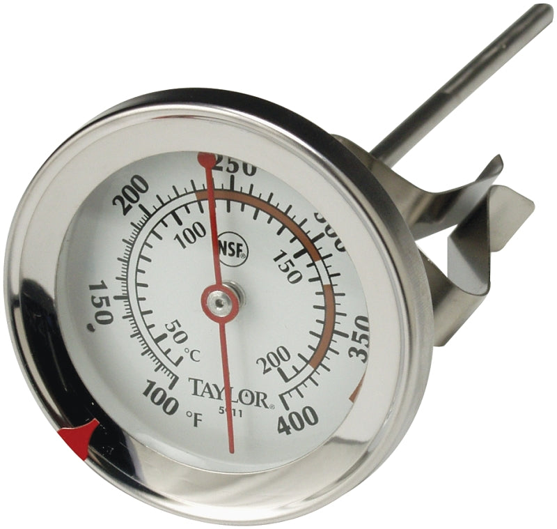 Taylor 5911N Candy/Deep Fry Thermometer, 100 to 400 deg F
