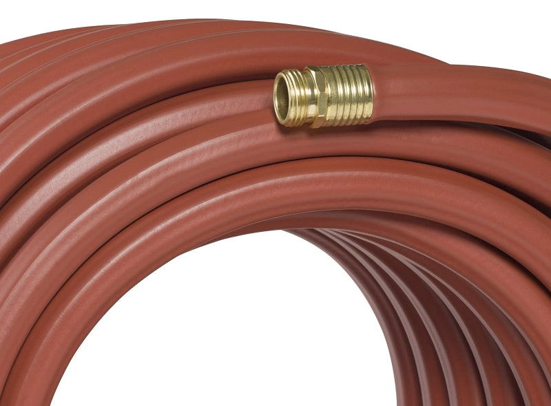 Element ContractorFARM CELCF34100 Heavy-Duty Water Hose, 3/4 in, 100 ft L, Female, Rubber, Red