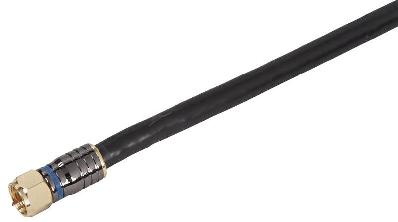 Zenith VQ302506B RG6 Coaxial Cable, 25 ft L