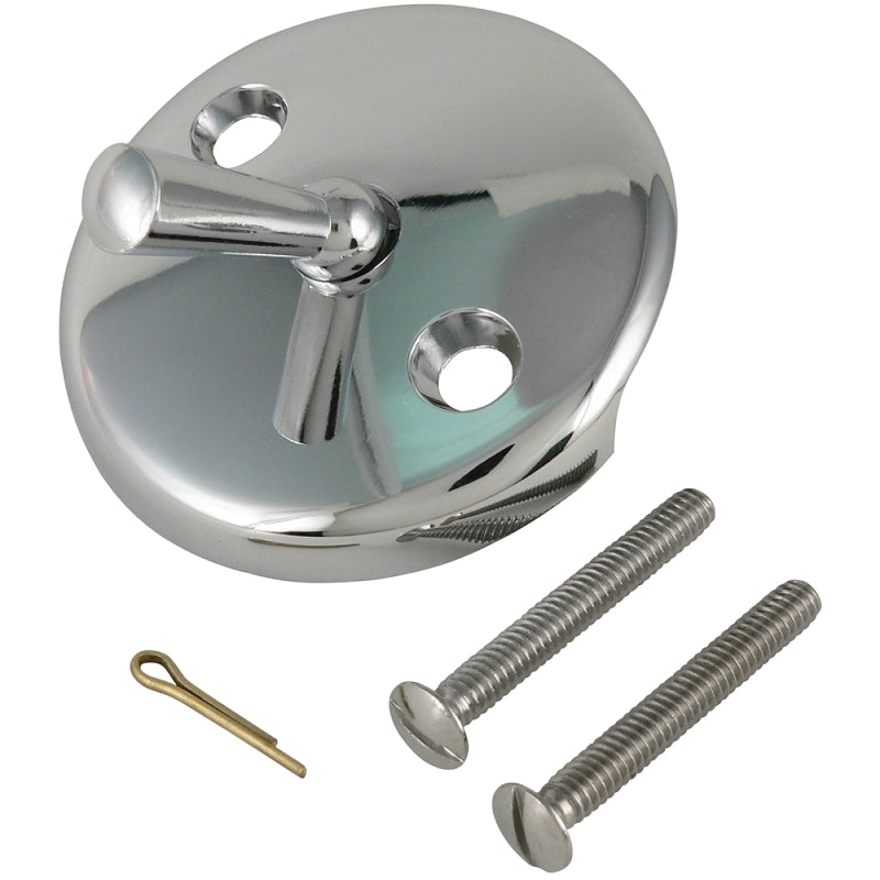 Plumb Pak PP22601 Tub Faceplate, Zinc, Chrome-Plated