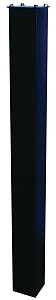 Mail Boss 7121 In-Ground Post Spreader Plate, 43 in L, 4 in W, 4 in H, Steel, Galvanized