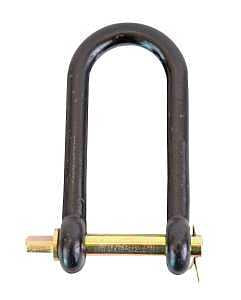 Koch 4005503/M465 General-Purpose Clevis, 3/4 x 3/4 in, 10,000 lb Working Load, 6-3/16 in L Usable, Steel, Powder-Coated