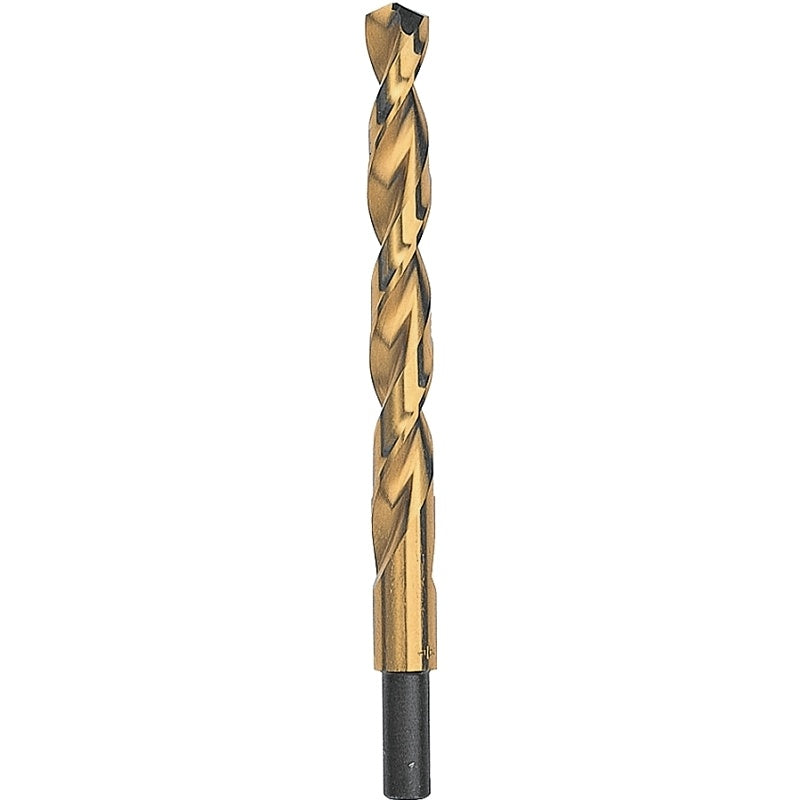 DEWALT DW1312 Jobber Drill Bit, 3/16 in Dia, 3-1/2 in OAL, Parabolic Flute, 3/16 in Dia Shank, Straight Shank