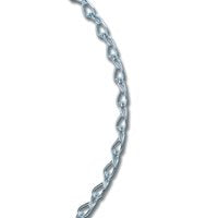 Koch A17752 Jack Chain, #16, 20 ft L, Steel, Electro-Galvanized, 10 lb Working Load
