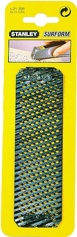 STANLEY Surform 21-398 Replacement Blade, Pocket Fine Cut Teeth, 1-5/8 in W, 5-1/2 in L, Steel