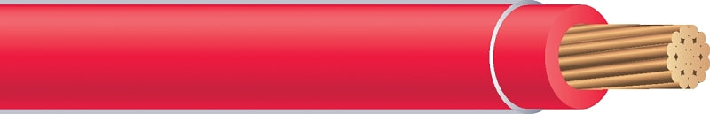Southwire 22975737 Series Building Wire, Red Sheath, 10 AWG Wire, 100 ft L, Copper Conductor, PVC Insulation
