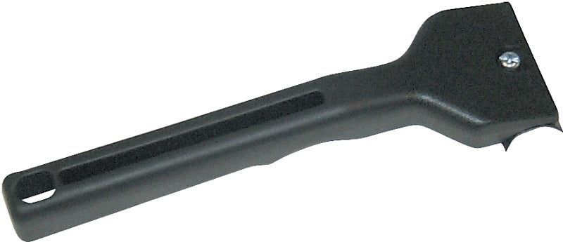 Hyde Black & Silver 10520 Pull Scraper, 1/2 in W Blade, 2-Edge Blade, HCS Blade, Polypropylene Handle, 9 in OAL