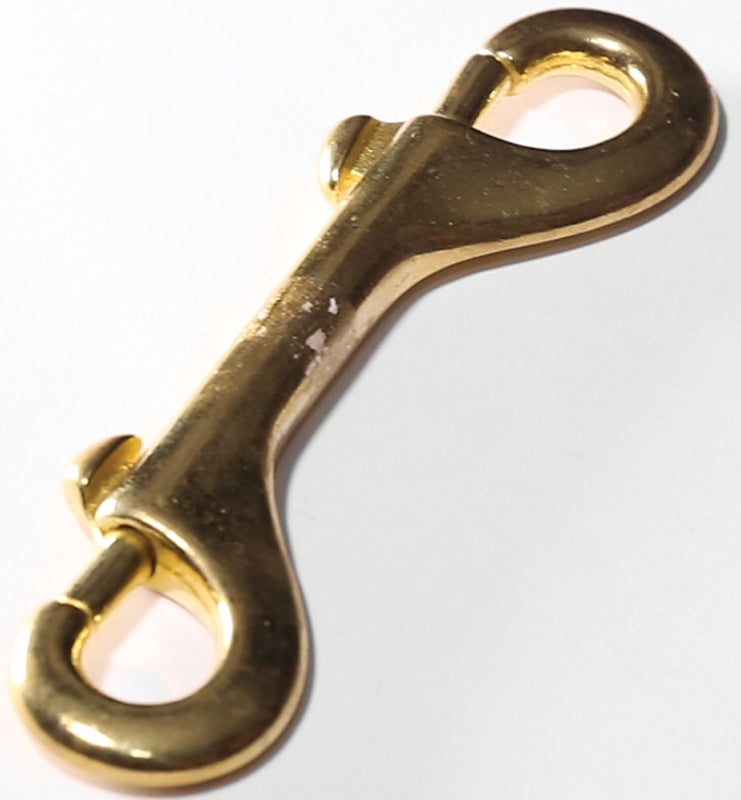 Baron 161B Chain Snap, 3/8 in Snap Opening, 3-1/2 in L Dimensions, 70 lb Working Load, Bronze, Polished