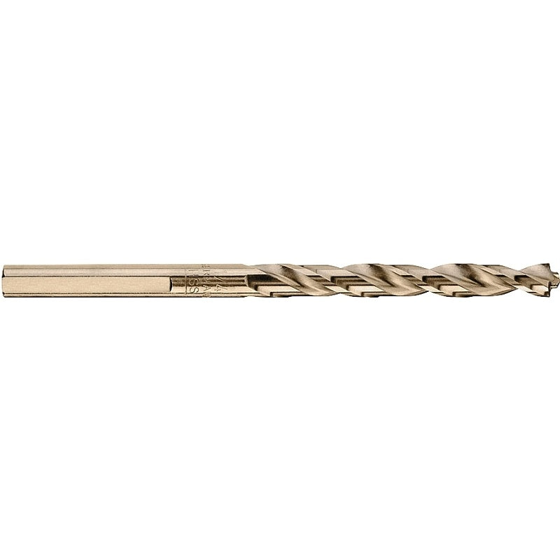 DEWALT DW1921 Drill Bit, 21/64 in Dia, 4-5/8 in OAL, Spiral Flute, 3-Flat Shank