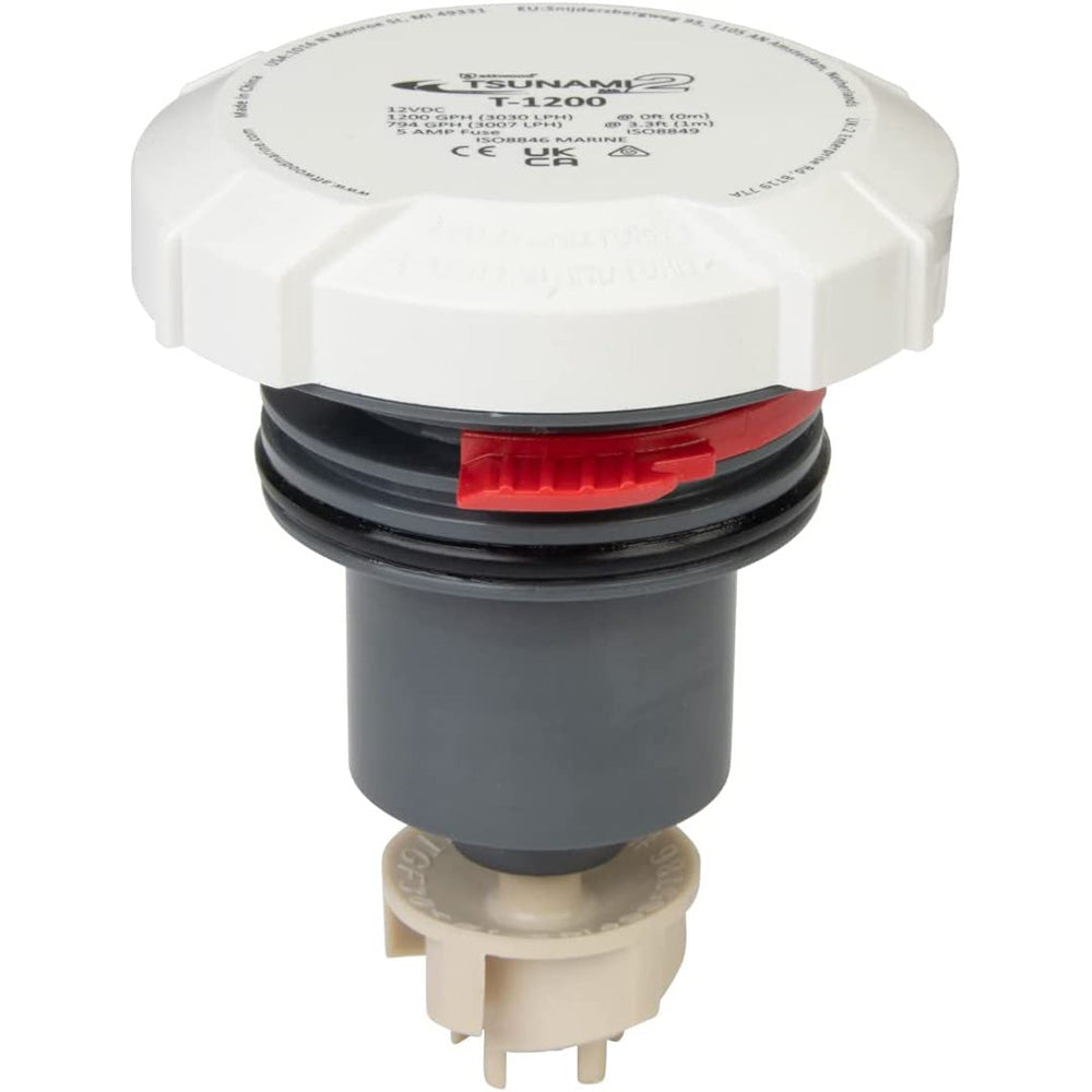 Attwood 56246 Tsunami T1200 Mk2 Replacement Motor Cartridge, 12V