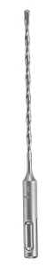 Bosch HC2001 Hammer Drill Bit, 5/32 in Dia, 6 in OAL, Optimized Flute, 4-Flute, 25/64 in Dia Shank, SDS Plus Shank