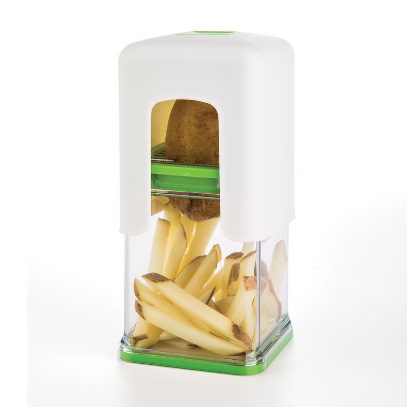 Progressive Prepworks Green/White Plastic Food Chopper, Pack of 4