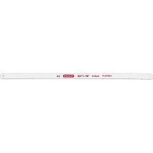 STANLEY 15-630 Hacksaw Blade, 1/2 in W, 12 in L, 32 TPI, Steel Cutting Edge