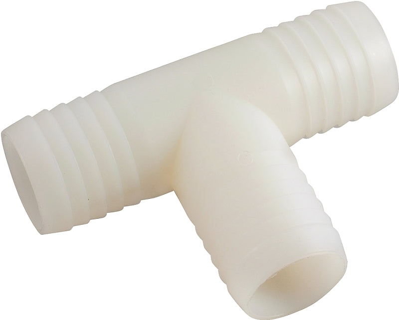 Anderson Metals 53724-06 Hose Tee, 3/8 in, Barb, Nylon