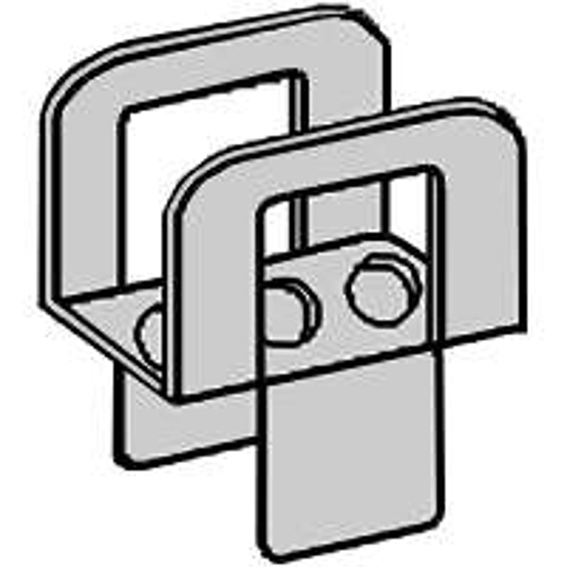 Tamlyn PCS12 Framing Plywood Clip, 20 ga Thick Material, Steel, Galvanized