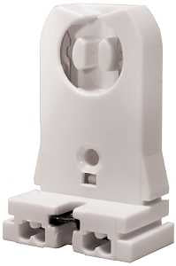 Eaton Wiring Devices 2509W-BOX Lamp Holder, Standard, 1.35 in W x 2.03 in H Dimensions, 600 VAC, 660 W, White, Pack of 10