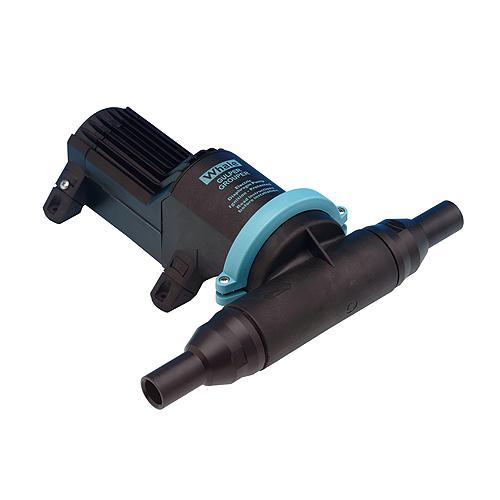 Whale Marine BP4574 Gulper Grouper 6.5 GPM 24V 3.5A Evacuation Pump with 1″ Hose