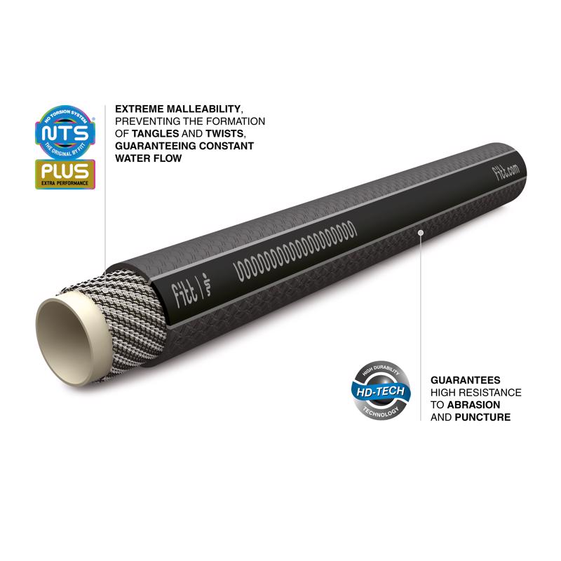 Fitt Force Pro 5/8 in. D X 50 ft. L Heavy Duty Premium Grade Garden Hose