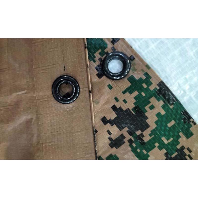 Ace 8 ft. W X 10 ft. L Medium Duty Polyethylene Reversible Tarp Woodland Camo