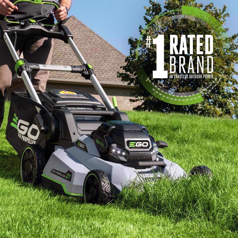 EGO Power+ 800 Series LM2156SP 21 in. 56 V Battery Self-Propelled Lawn Mower Kit (Battery & Charger)
