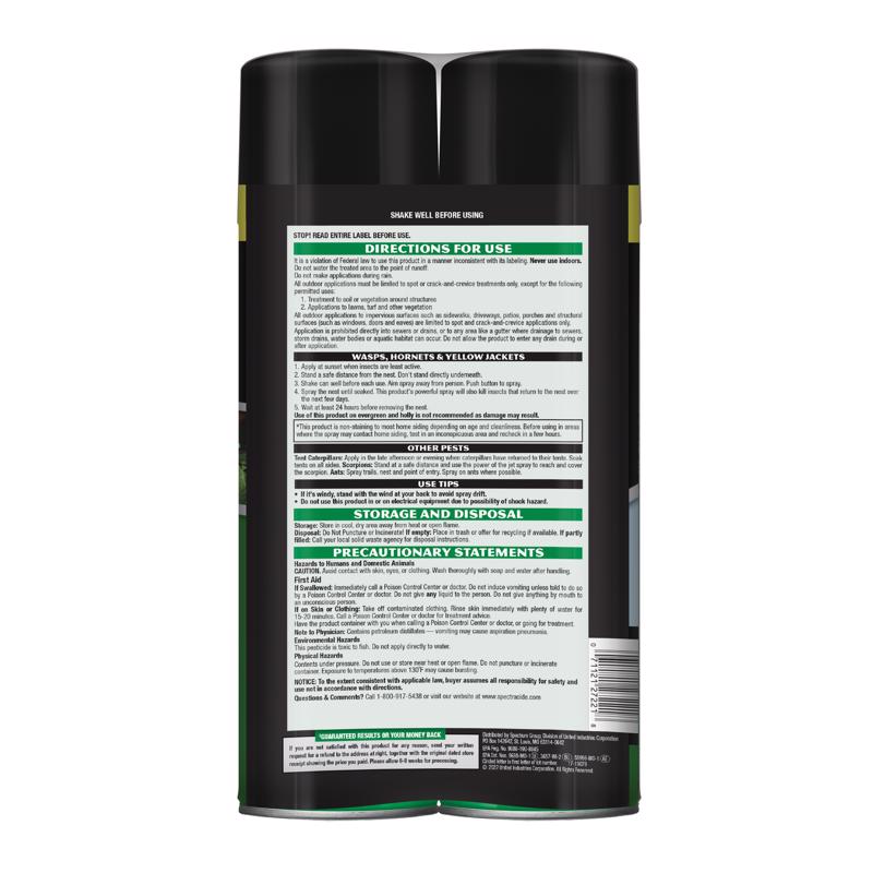 Spectracide Wasp and Hornet Killer Aerosol 18.5 oz