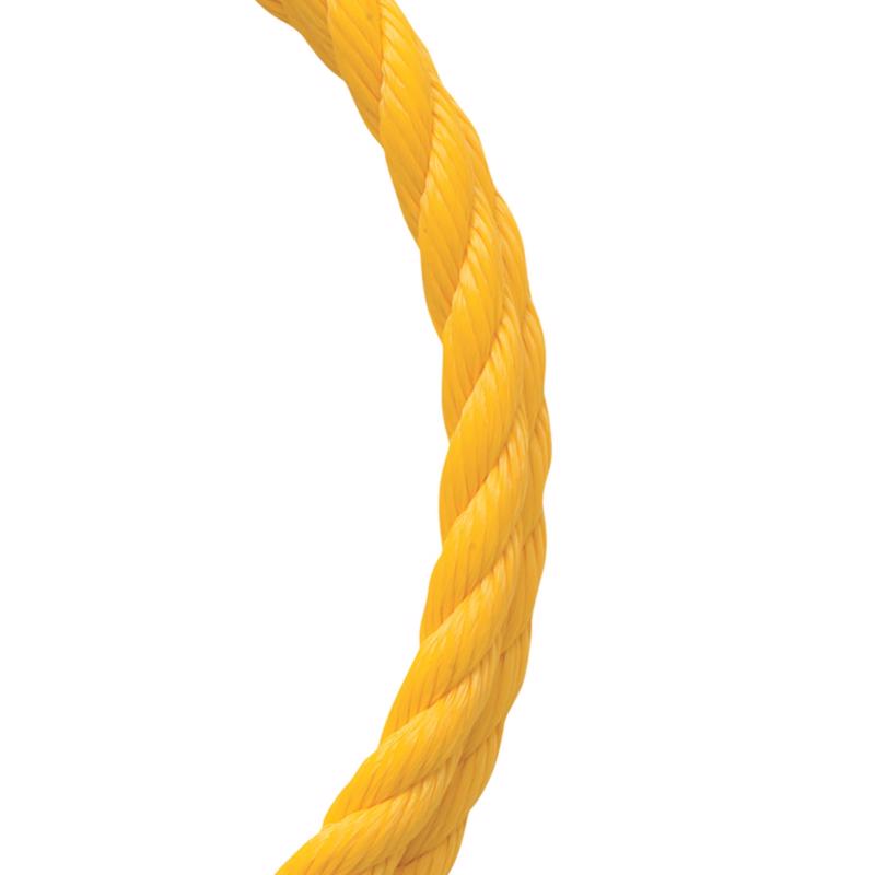 Koch Industries 1/4 in. D X 50 ft. L Yellow Twisted Polypropylene Rope