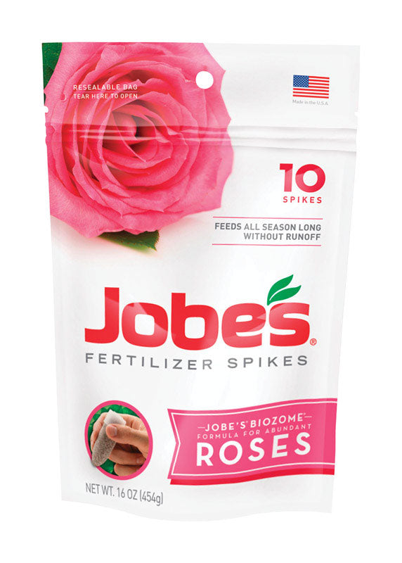 Jobe's Organic Spikes Roses Root Feeder 16 oz