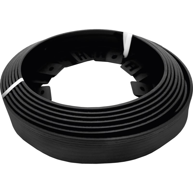 Master Mark 25 ft. L X 3.2 in. H Plastic Black Coiled Edging