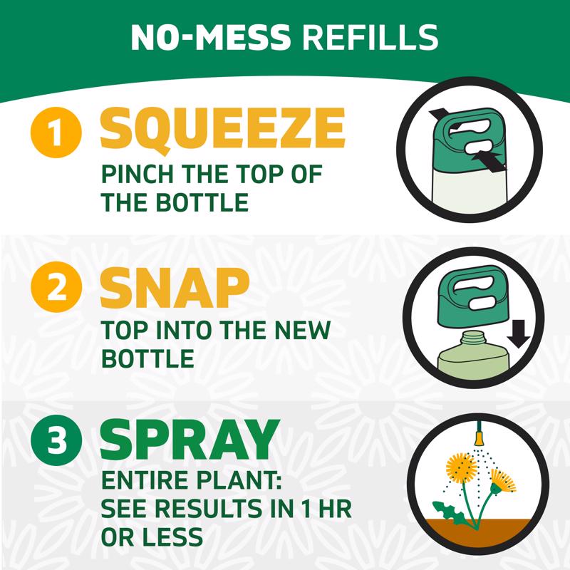 Spruce Weed and Grass Killer Refill RTU Liquid 64 oz