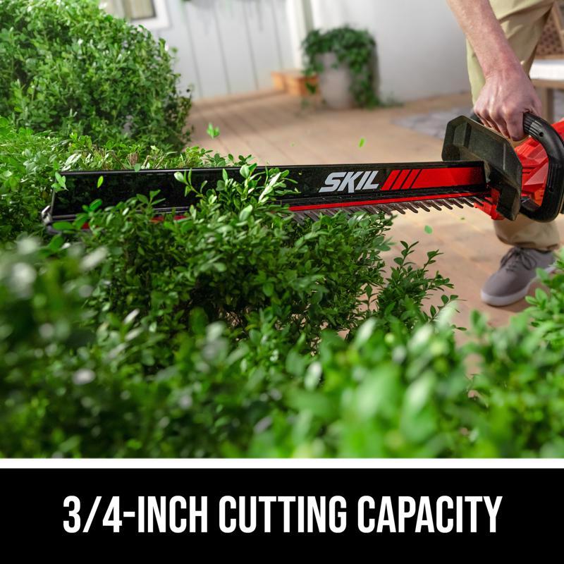 SKIL PWR CORE 40 HT2400C-11 24 in. 40 V Battery Hedge Trimmer Kit (Battery & Charger)