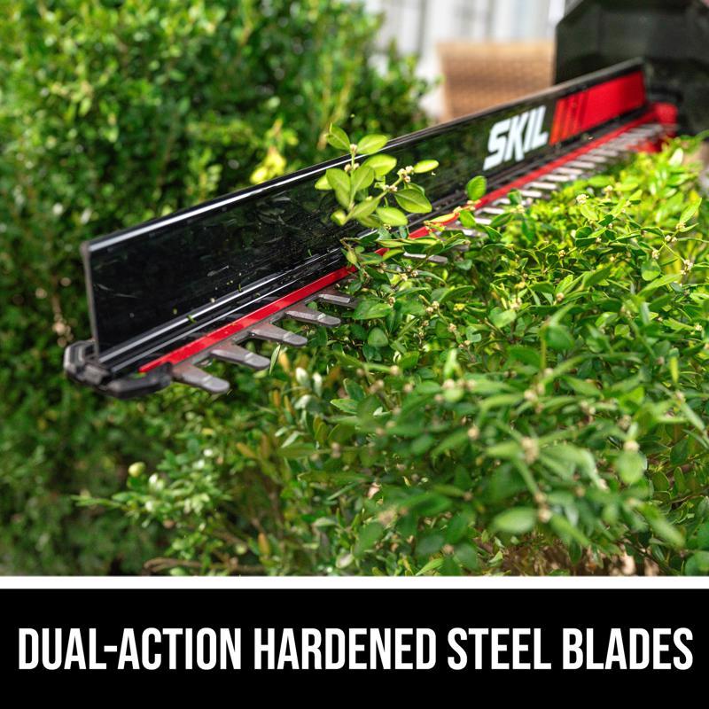 SKIL PWR CORE 40 HT2400C-11 24 in. 40 V Battery Hedge Trimmer Kit (Battery & Charger)