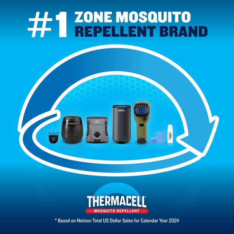 Thermacell Fuel-ZoneGuard Insect Repellent For Mosquitoes 24-Hr Refill pk, Pack of 6