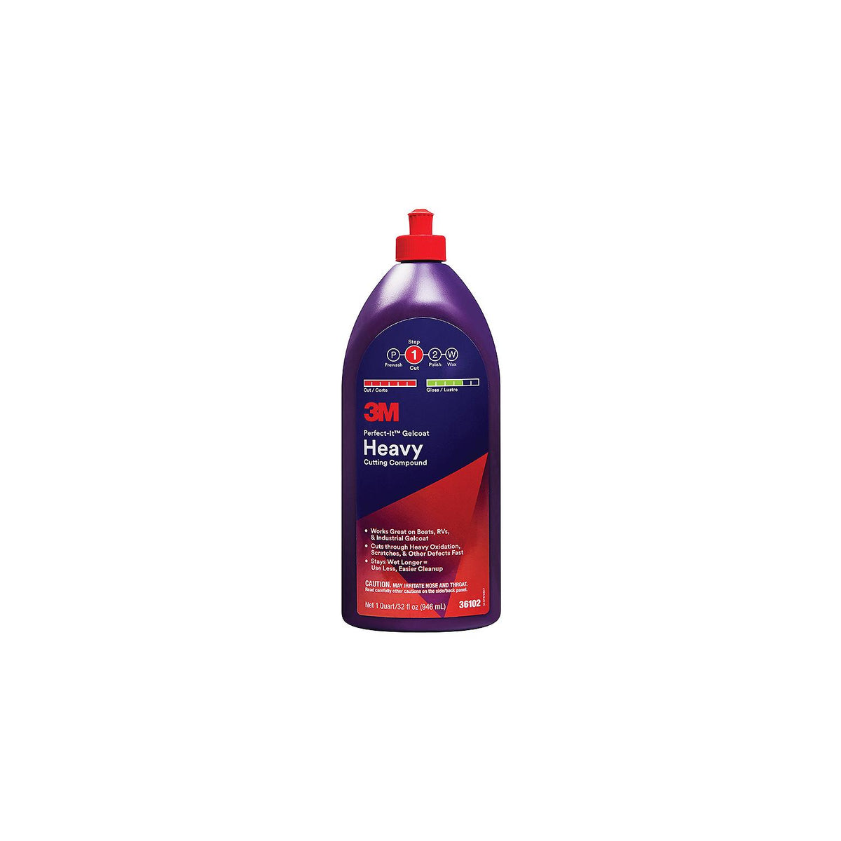 Perfect-It Gelcoat Heavy Cutting Compound, Gal.