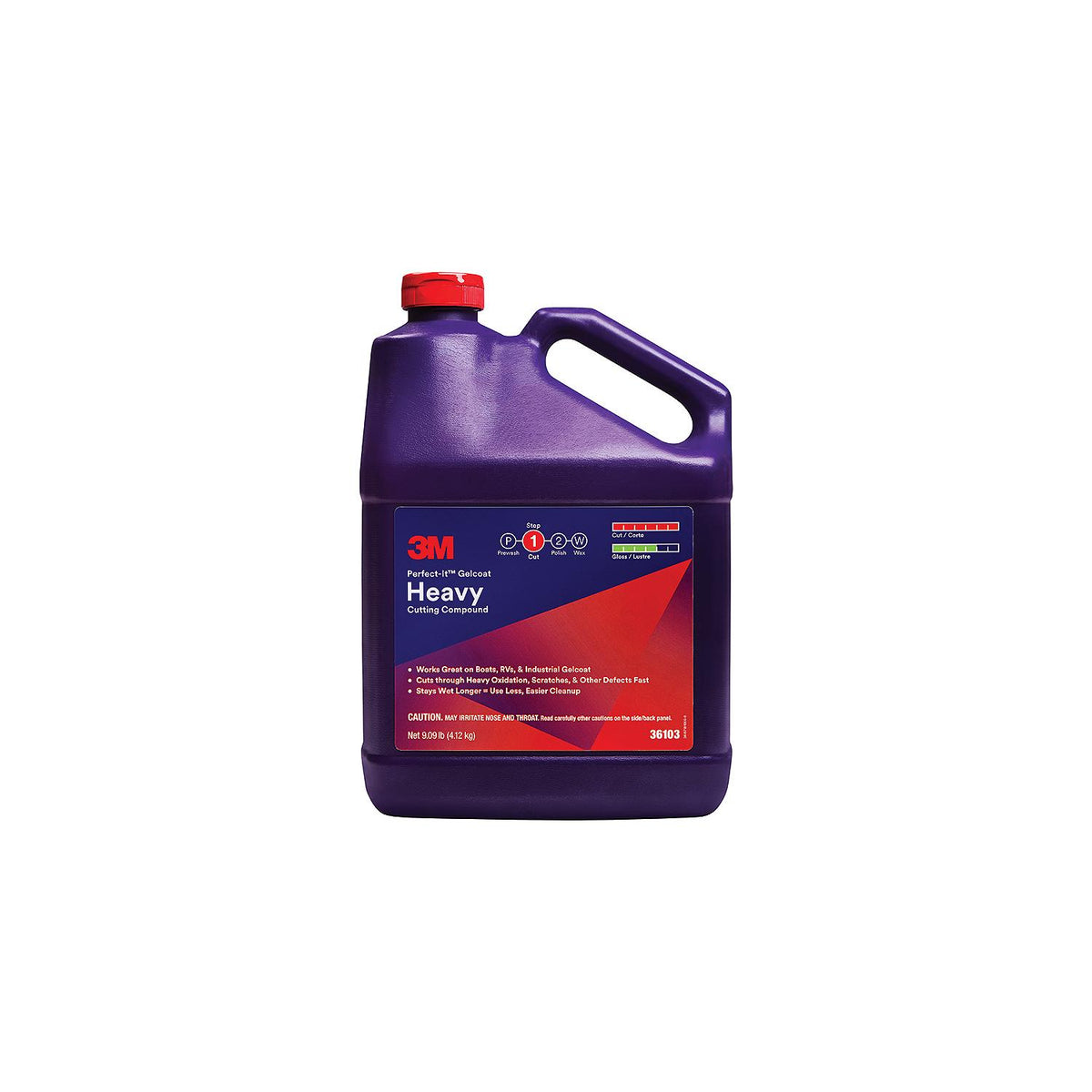 Perfect-It Gelcoat Heavy Cutting Compound, Gal.