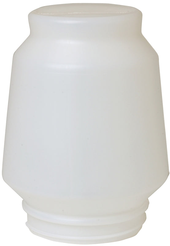 Little Giant 666 Poultry Waterer Jar, 1 gal Capacity, Plastic, Transparent, Screw Mounting