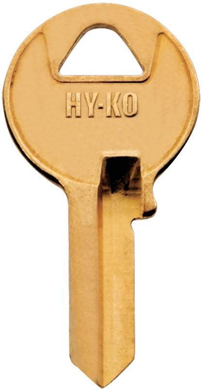 Hy-Ko 21200M1BR Mechanical Key Blank, Brass, For: Master Cabinet, House Locks and Padlocks, Pack of 200