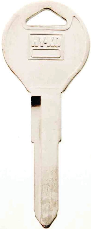 Hy-Ko 11010MZ31 Automotive Key Blank, Brass, Nickel, For: Mazda Vehicle Locks, MZ31 Key Number, Pack of 10