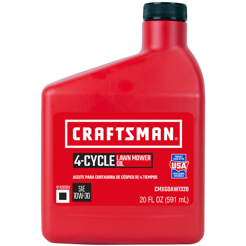 Craftsman 10W-30 4-Cycle Lawn Mower Motor Oil 20 oz 1 pk, Pack of 12