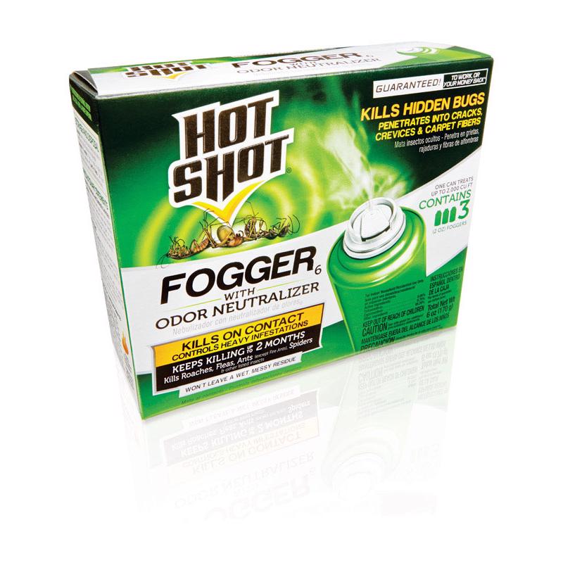 Hot Shot Insect Killer Fog 2 oz, Pack of 12