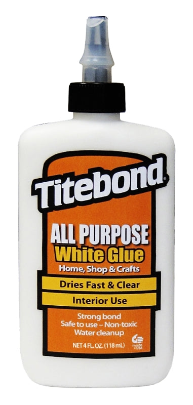 Titebond 5032 All-Purpose Glue, White, 4 oz Bottle