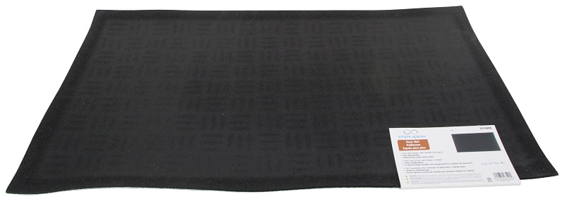 Simple Spaces 06ABSHE-11-3L Door Mat, 30 in L, 18 in W, Blue