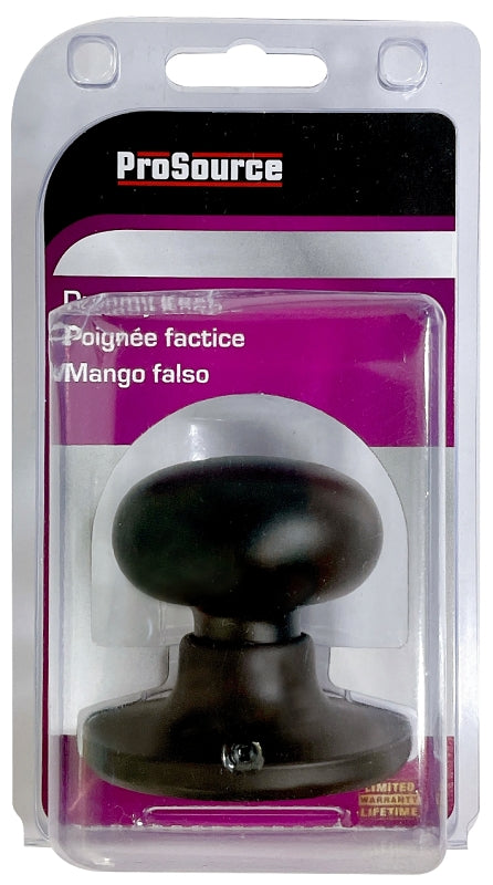 ProSource TFX940B000V24 Dummy Lever, Matte Black, Knob Handle, Metal, Residential, 3 Grade