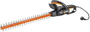 Worx WG217 Electric Hedge Trimmer, 4.5 A, 120 V, 3/4 in Cutting Capacity, 24 in Blade, Black