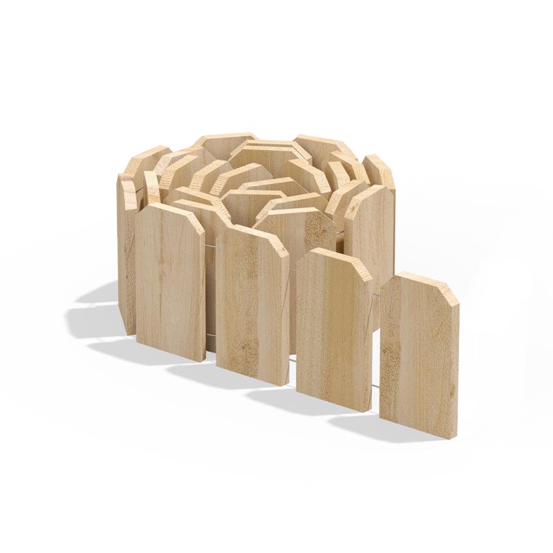Greenes 10 ft. L X 6 in. H Cedar Natural Lawn Edging