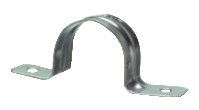 Halex 61602B 2-Hole EMT Conduit Strap, EMT Pipe Strap, Pack of 50, 3/4 in, Steel, 50/PK