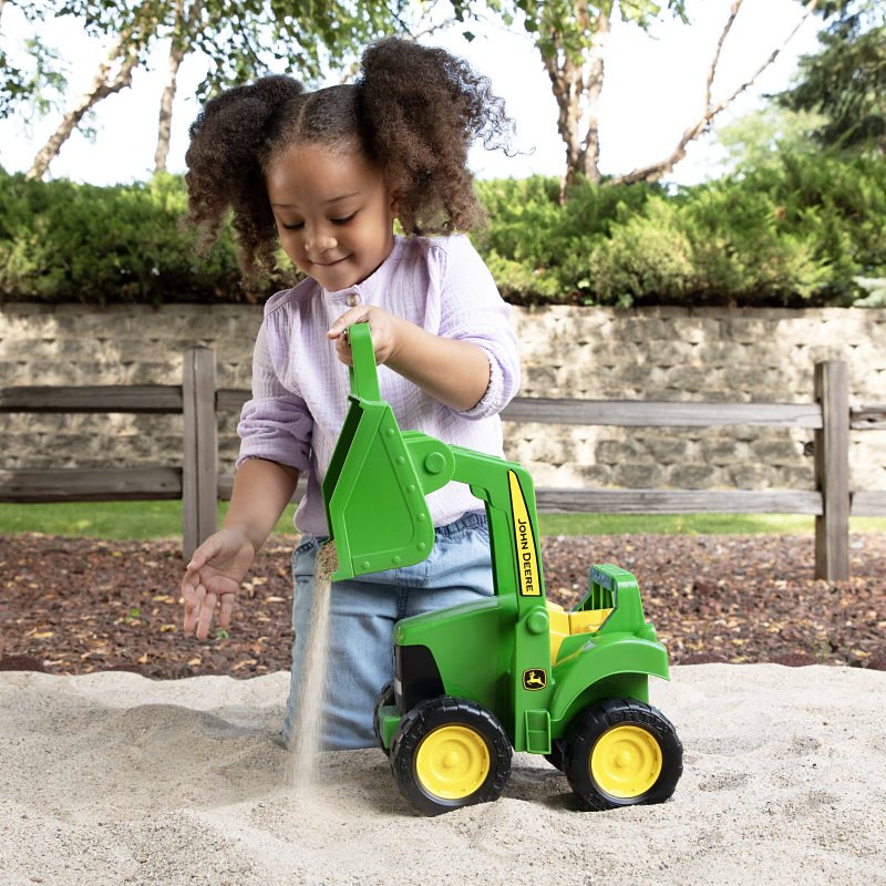 John Deere Toys 46701 Big Scoop Tractor Toy, 3 years and Up, Plastic