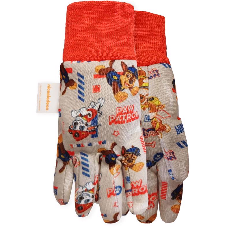 Midwest Quality Gloves Paw Patrol XS Cotton Multicolored Gloves, Pack of 6