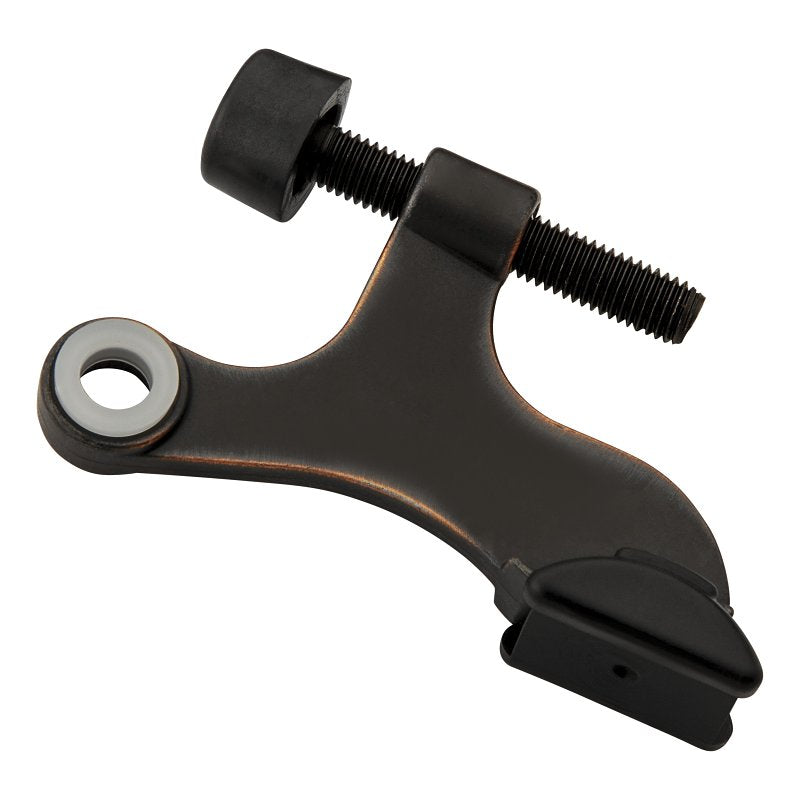 National Hardware N830-561 Hinge Pin Door Stop, 17/32 in Dia Base, 2-1/16 in Projection, Steel/Zinc, Oil-Rubbed Bronze